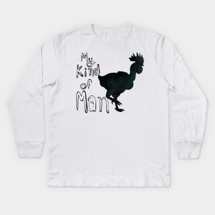 Diogenes' Man Kids Long Sleeve T-Shirt